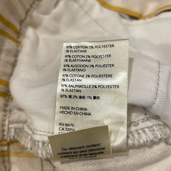 Anthropologie Pilcro Striped Denim Shorts - Picture 12 of 13